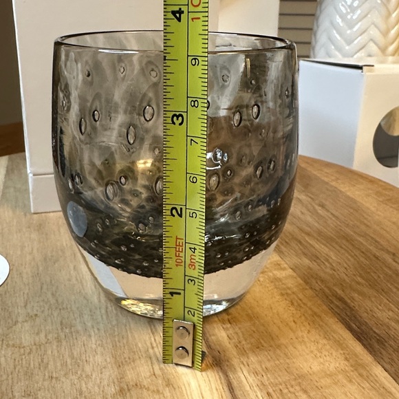 Glassybaby “hibernate” Smokey Black Triskelion - Picture 6 of 9